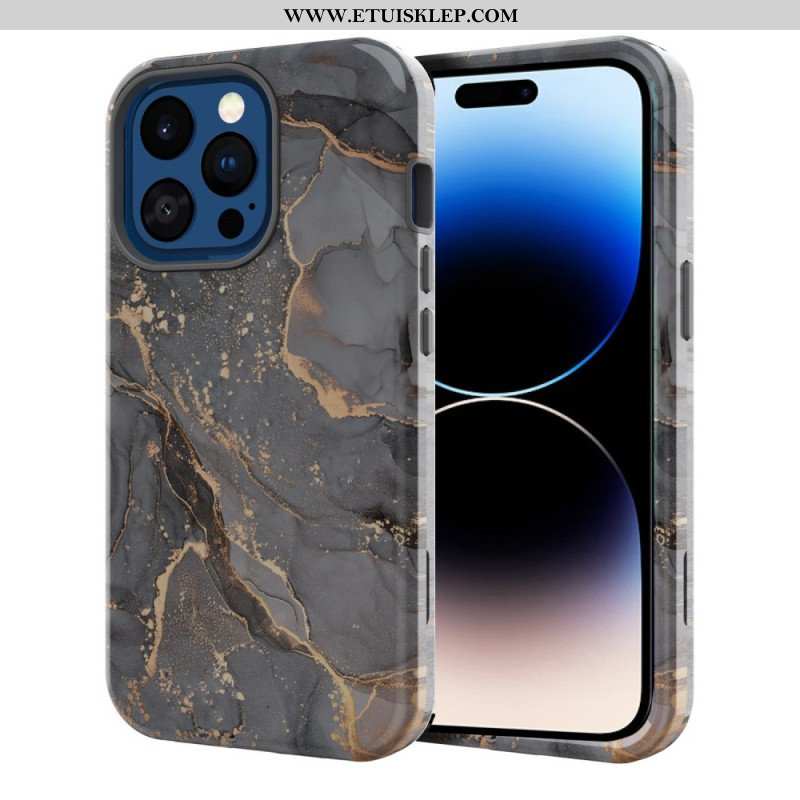 Etui do iPhone 14 Pro Luksusowy Marmur